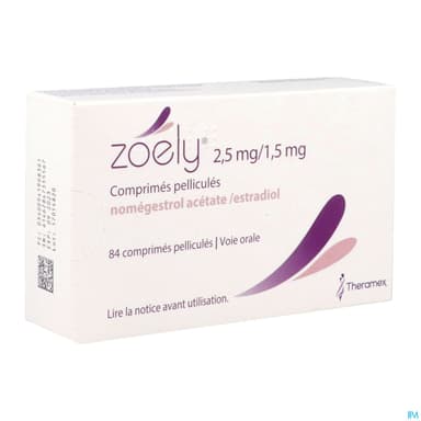 Zoely 2mg5/1mg5 Comprime 28 X3
