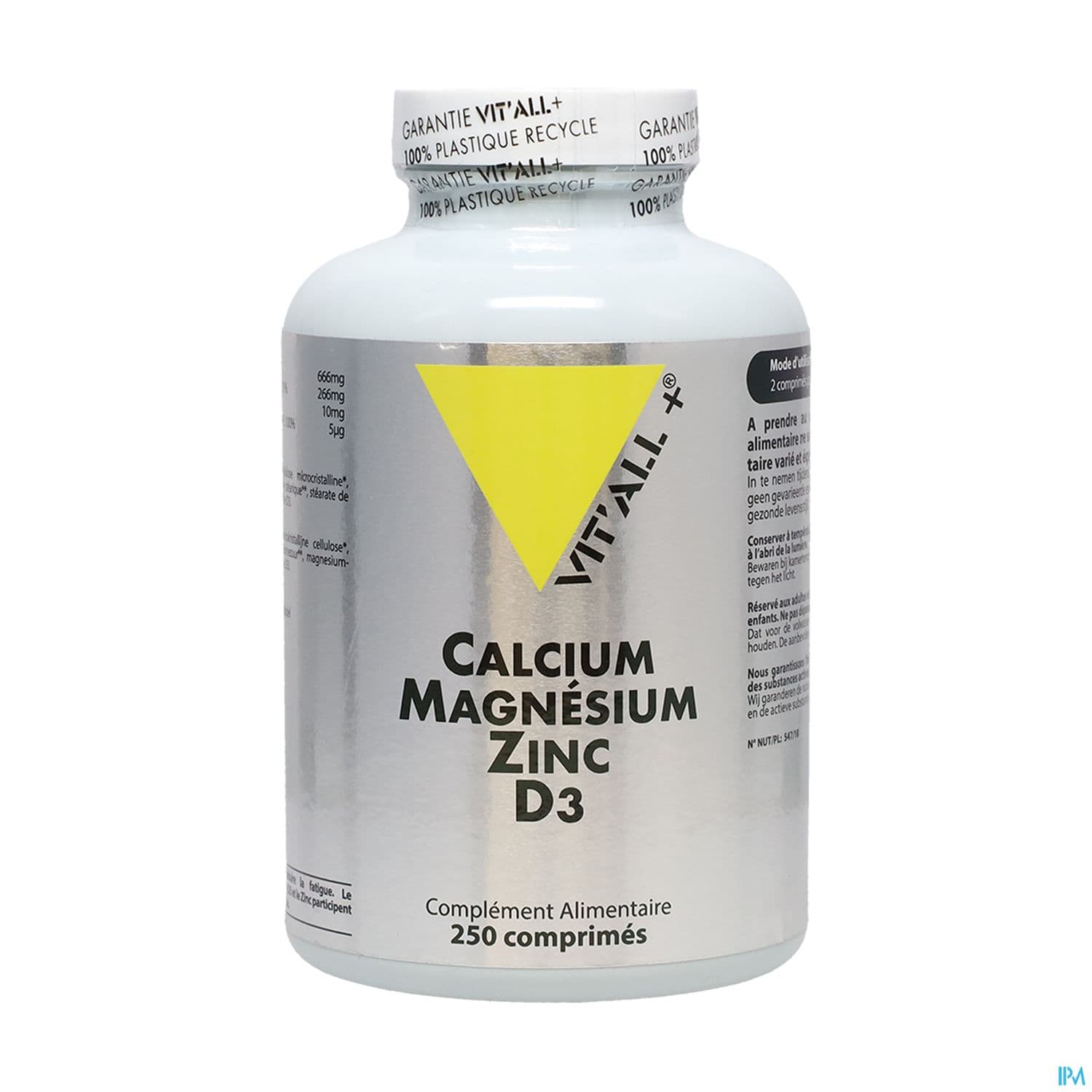 VIT ALL+ CALCIUM MAG ZN D3 CPR 250