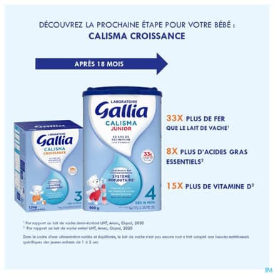 GALLIA CALISMA CROISS PDR 1,2KG