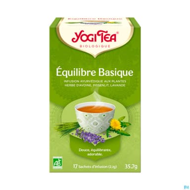 Yogi Tea Equilibre Basique Bio Infusette 2g 17