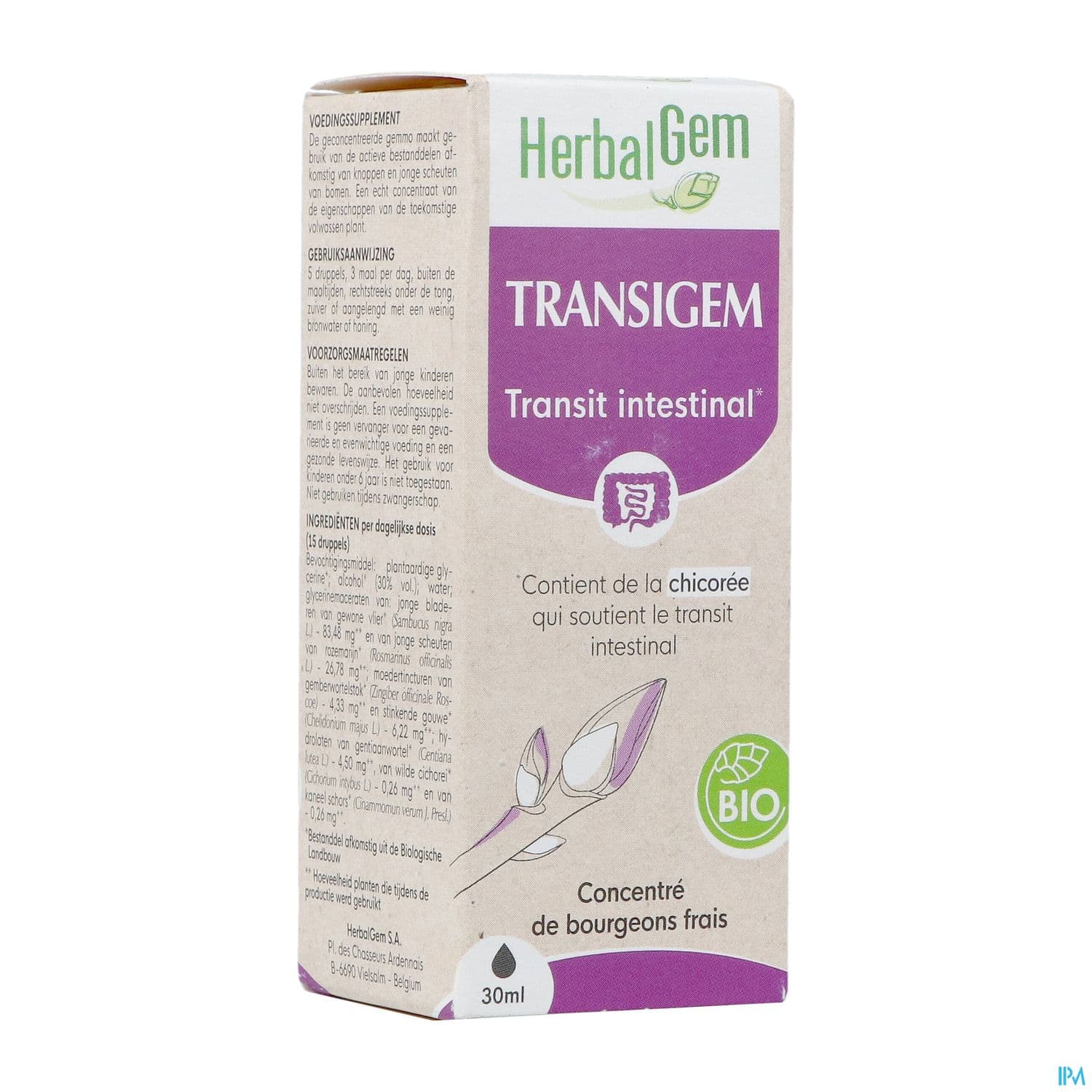 Herbalgem Transigem Gc20 Transit Intestinal Bio 30ml