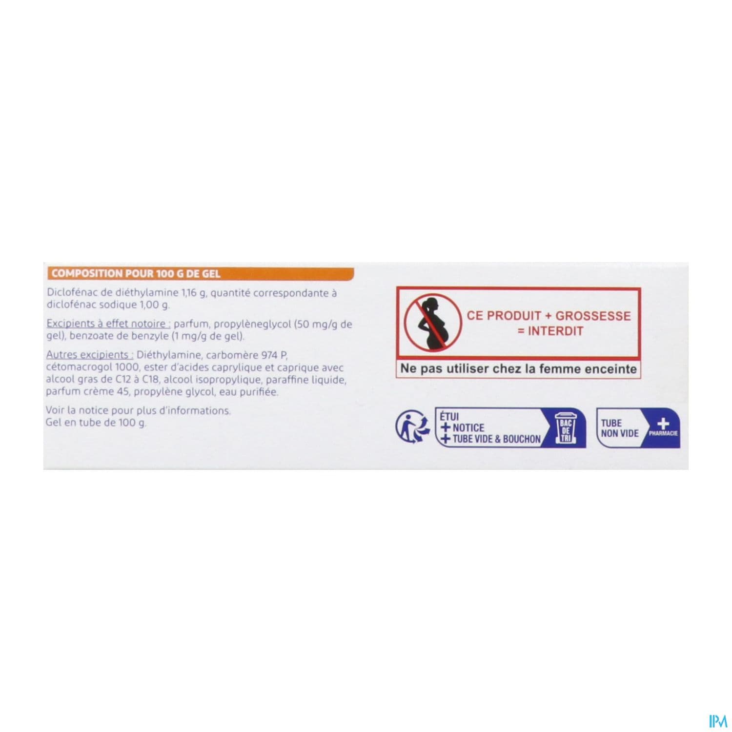 VOLTARENSPE 1% GEL TUB 100G