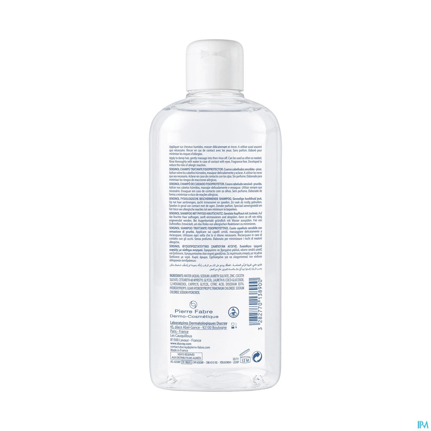 SENSINOL SH TRAIT PHYSIO 400ML