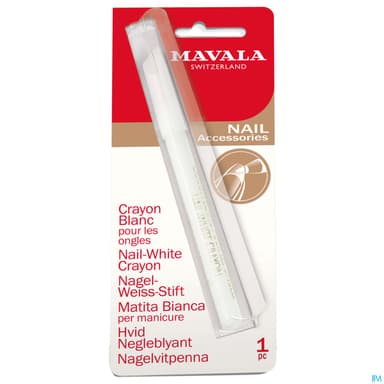 MAVALA CRAYON BLANC ONGLES