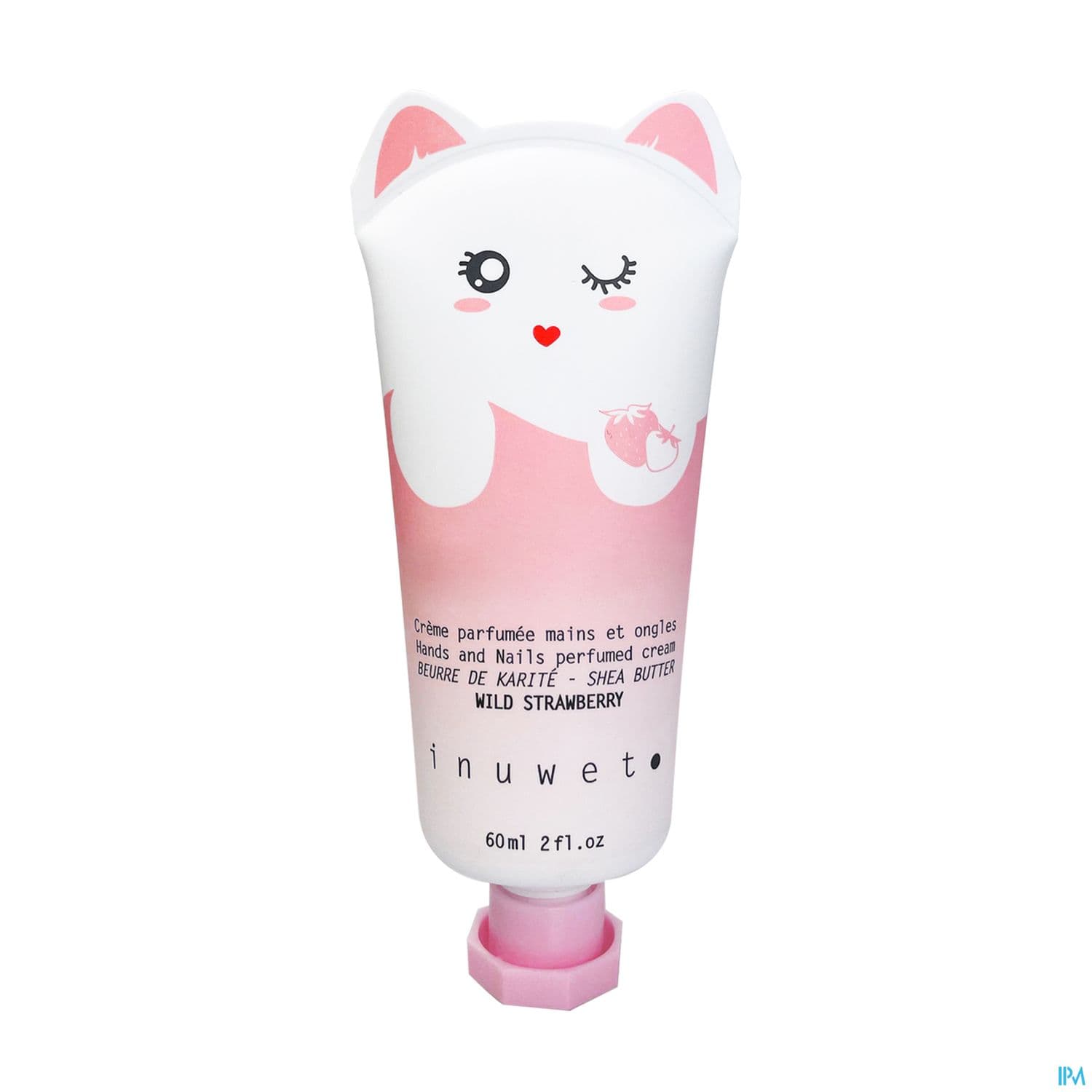 INUWET CR MAIN/ONG FRAISE 60ML