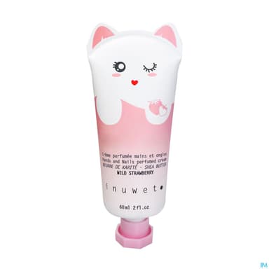 INUWET CR MAIN/ONG FRAISE 60ML