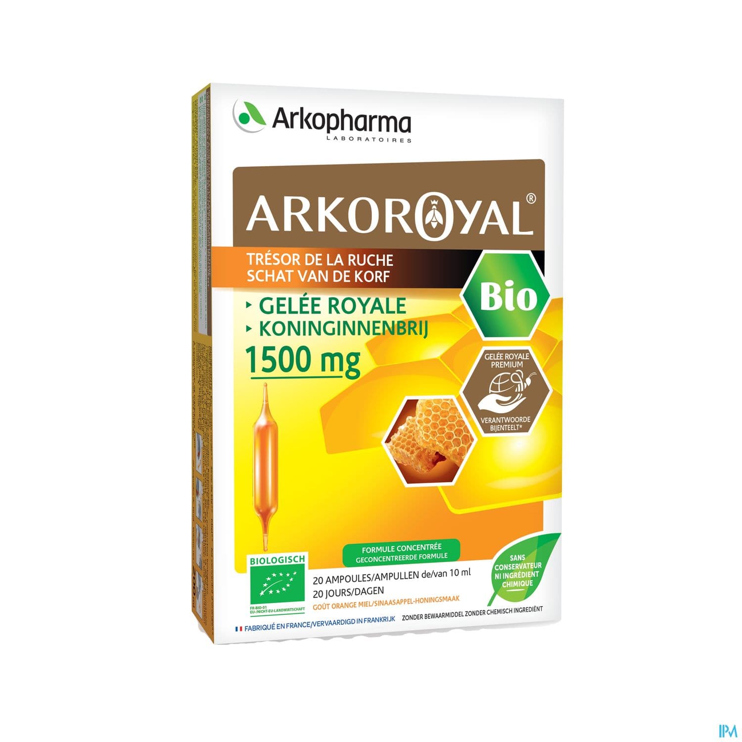 ARKOROYAL GELEE ROY BIO1500 AMP 20