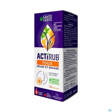 ACTIRUB SANTE VERTE SRP TOUX 150ML