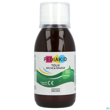 PEDIAKID TOUX SECHE/GRASS SP 125ML