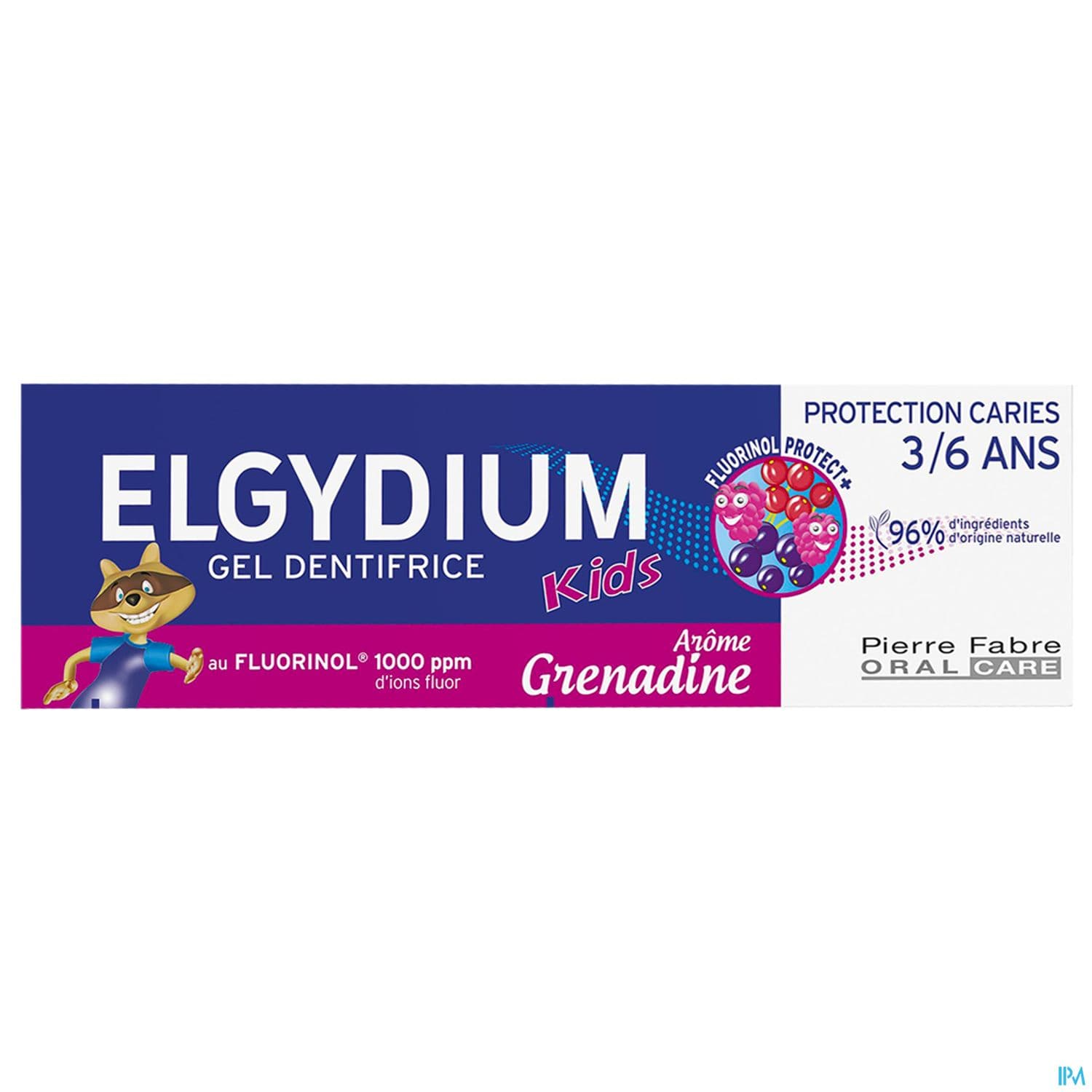ELGYDIUM DENT KIDS 3/6A GRENAD X2