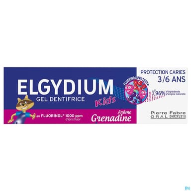 ELGYDIUM DENT KIDS 3/6A GRENAD X2