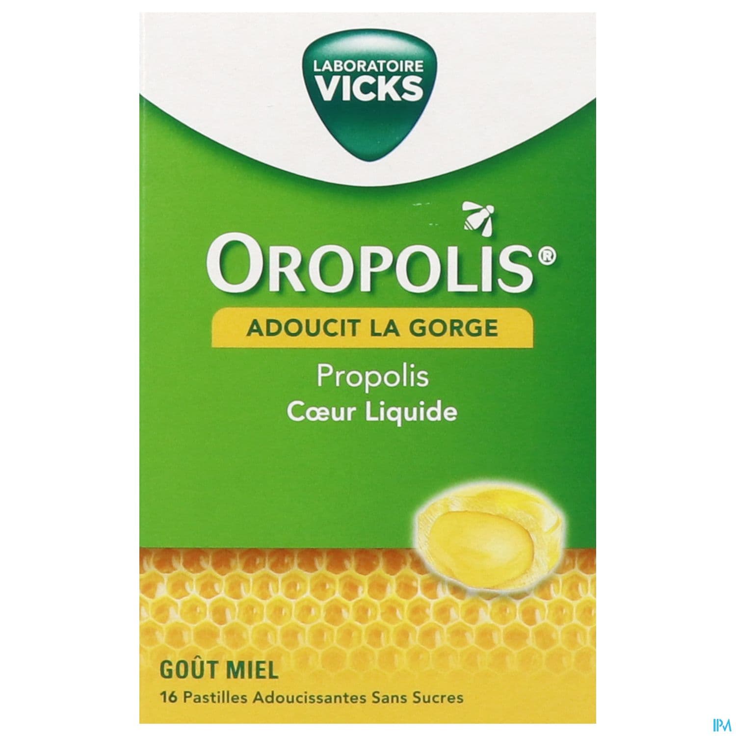 Oropolis Coeur Liquide Pastille 16