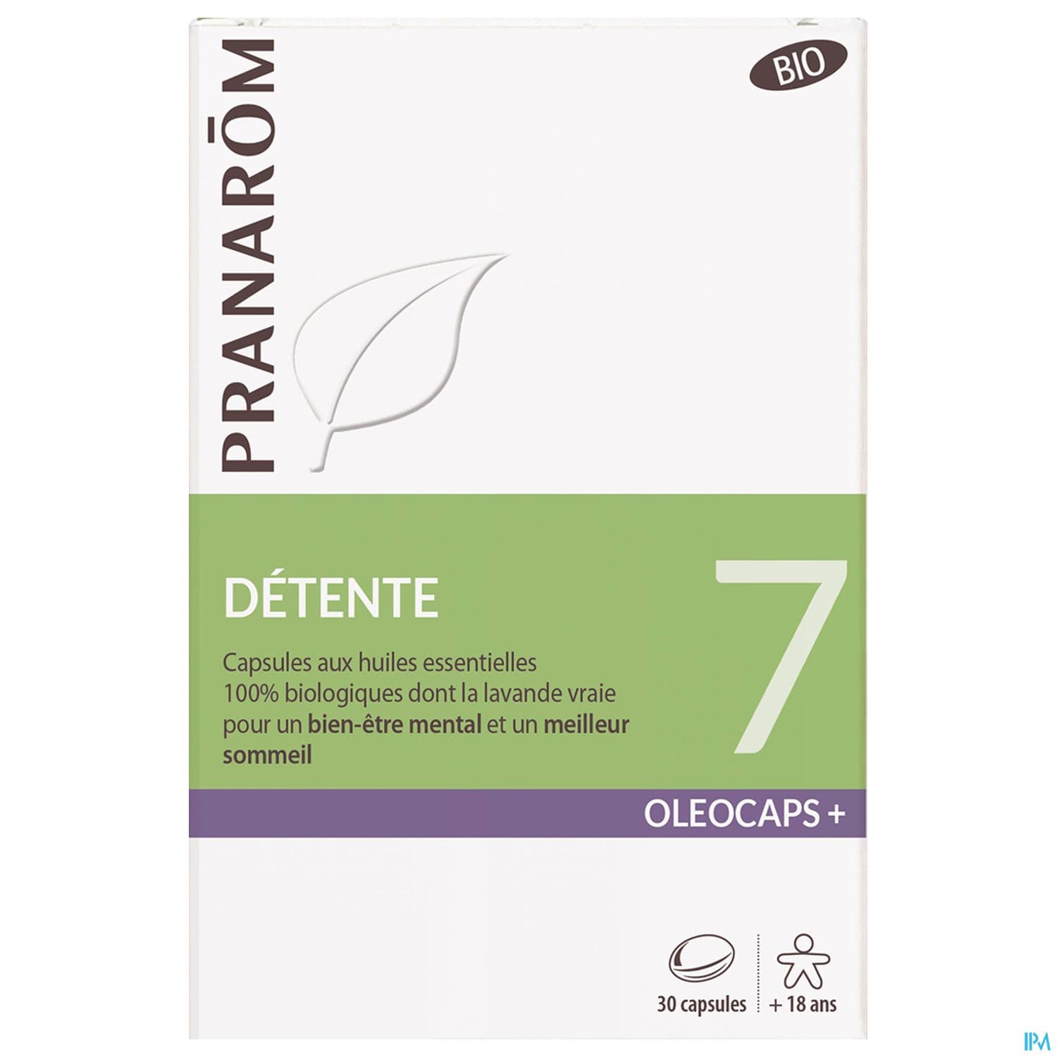 PRANAROM OLEOCAPS+7 DETENTE CAP30