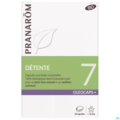 PRANAROM OLEOCAPS+7 DETENTE CAP30