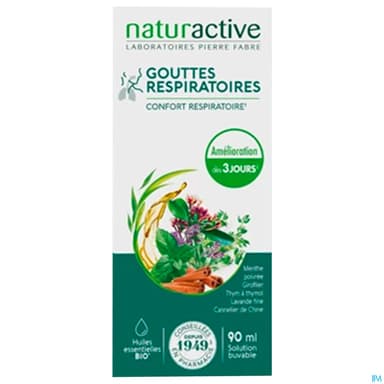 NATURACTIV GTTE RESPIRATOIRE 90ML
