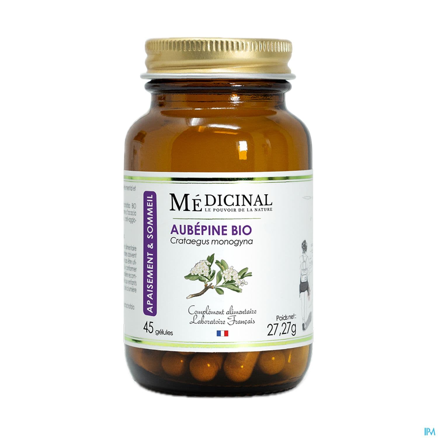 Medicinal Aubepine Bio Gelule 45 — Pharmacie Bellevue Limoges