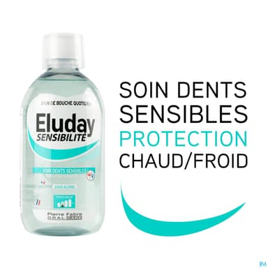 Eluday Sensibilite Bain De Bouche 500ml + Doseur