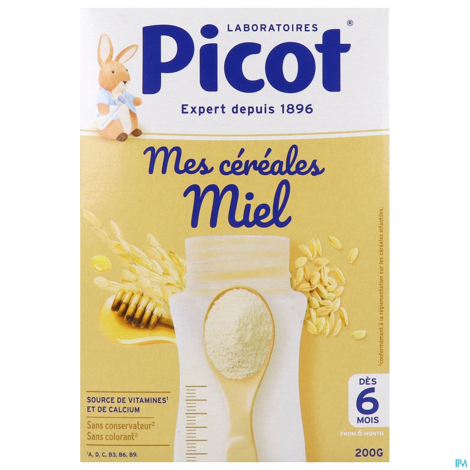 PICOT CEREALE MIEL 6M 200G