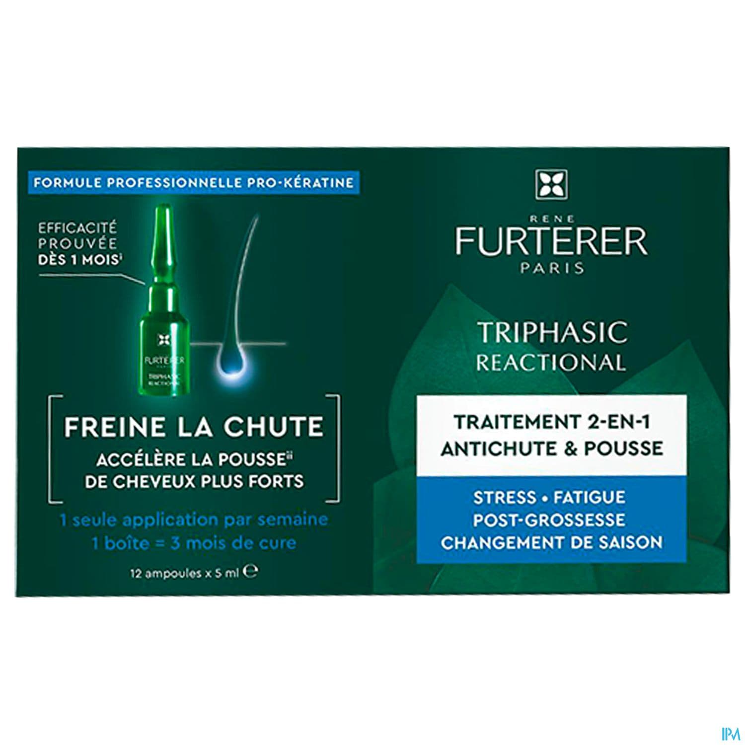 FURTERER TRIPHASIC REAC A/CHUTE 12