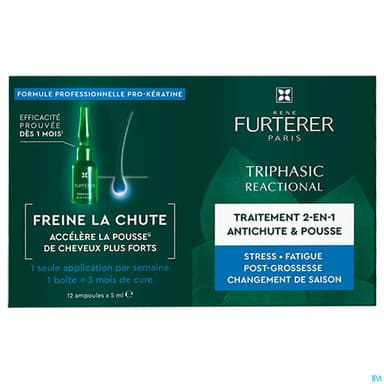 FURTERER TRIPHASIC REAC A/CHUTE 12