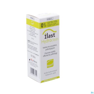 Ilast Hydra Gel Nettoyant Paupieres Cils 50ml
