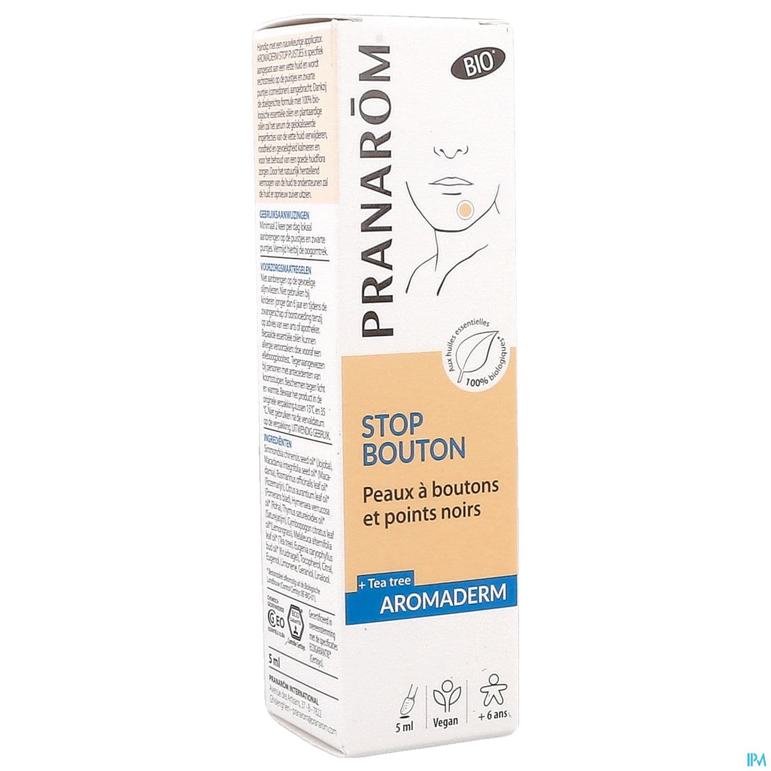 PRANAROM AROMADERM STOP BOUTON 5ML