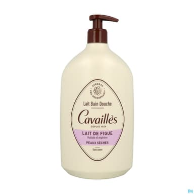 CAVAILLES BAIN DCH LAIT FIGUE 1L