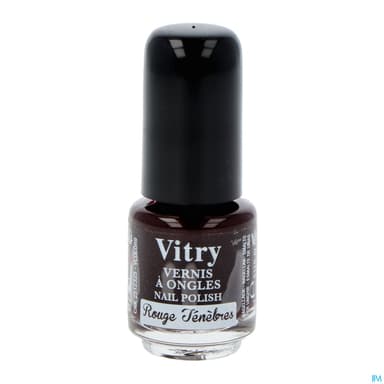 Vitry Vernis Ongles Rouge Tenebres Mini 4ml