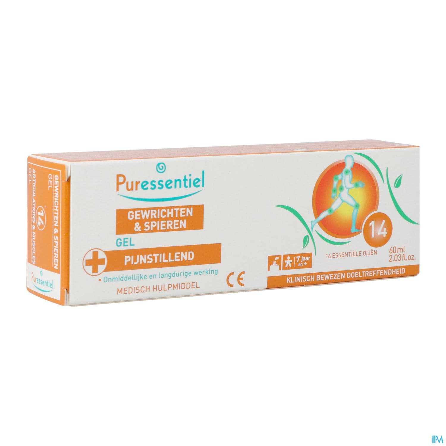 Puressentiel Gel Articulations Muscles Aux 14 Huile Essentielle 60ml