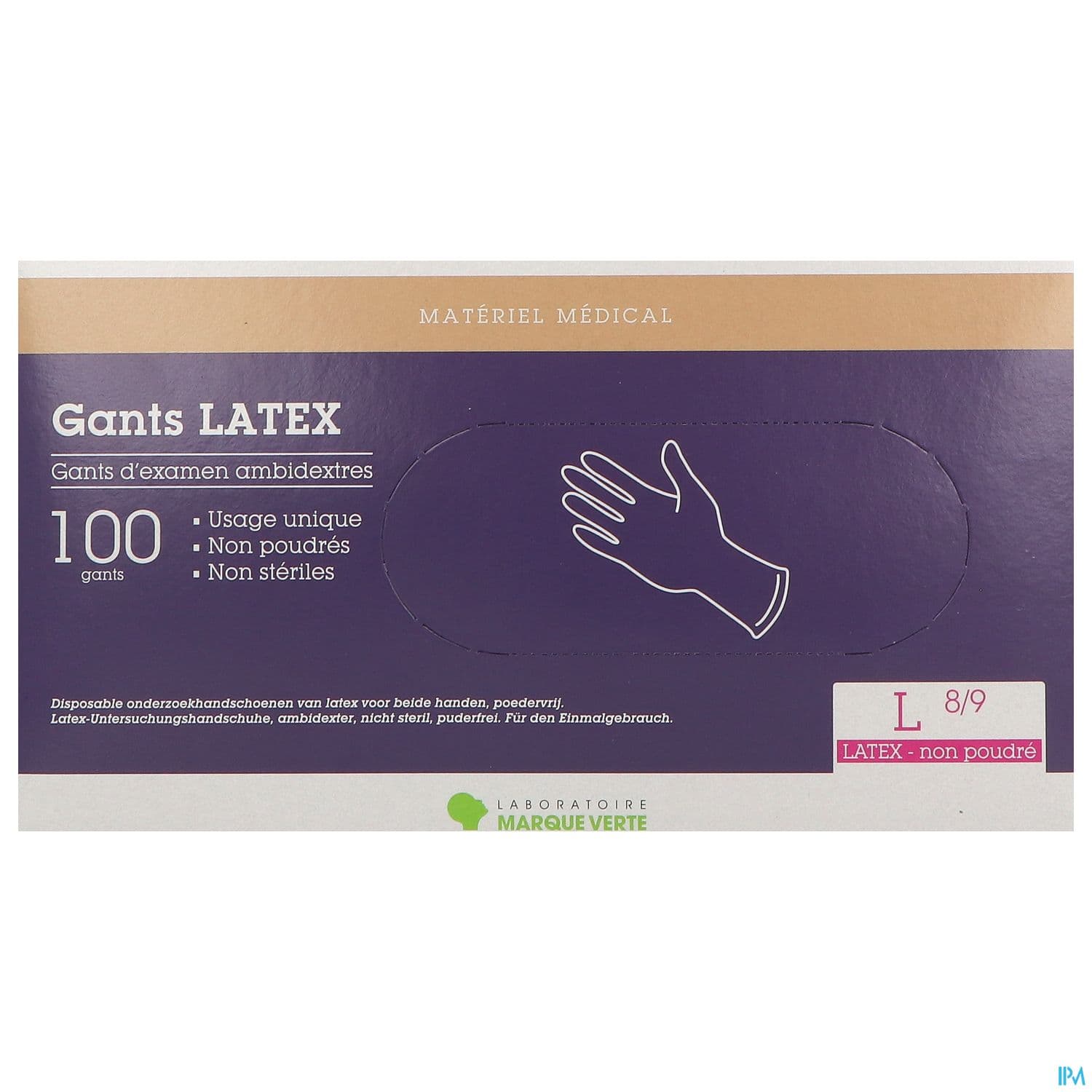 GANT LATEX NP LARGE B100 LMV