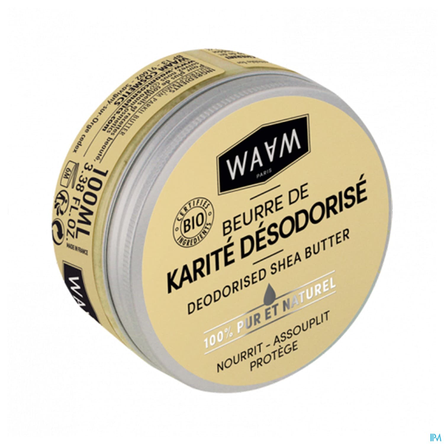 WAAM BEURRE KARITE PUR 100ML