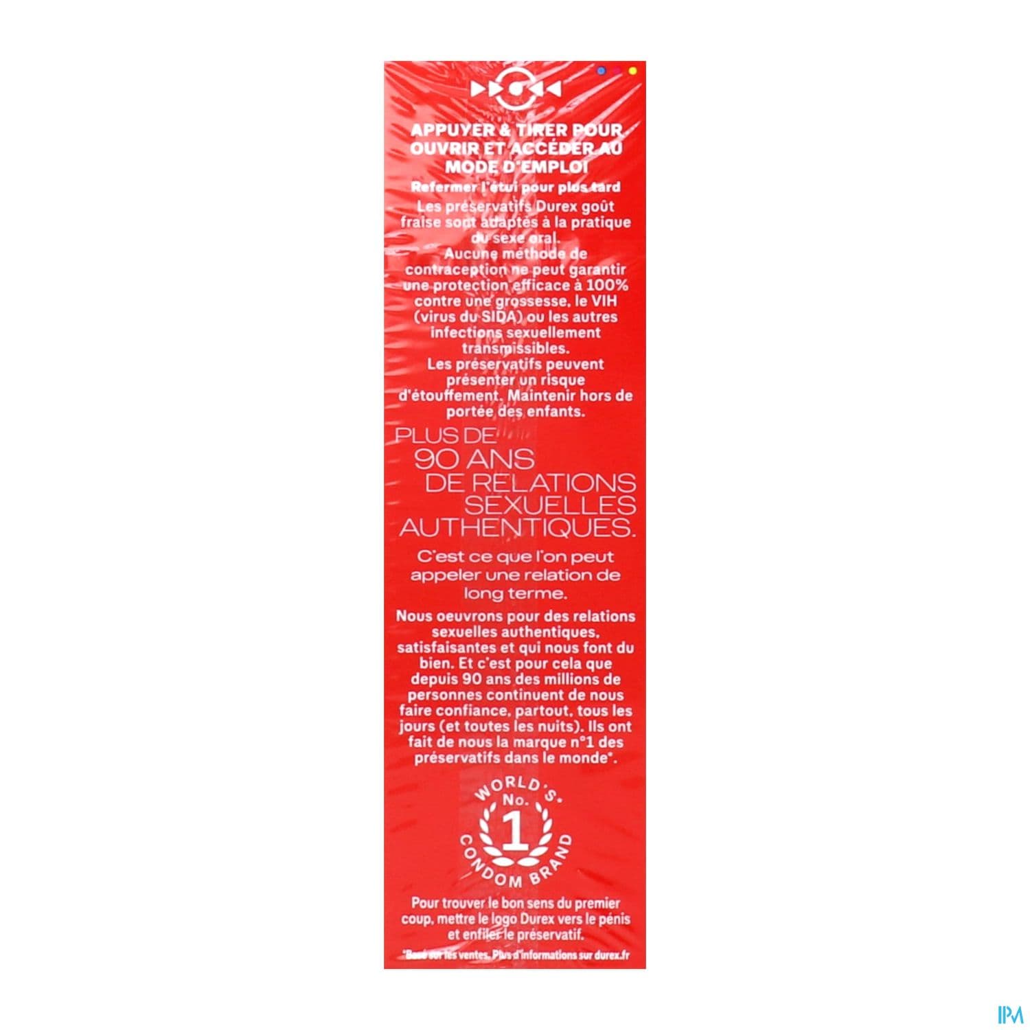 Durex Sexy Preservatif Fraise 12
