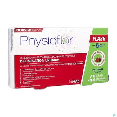 PHYSIOFLOR FLASH CPR10+GELUL10