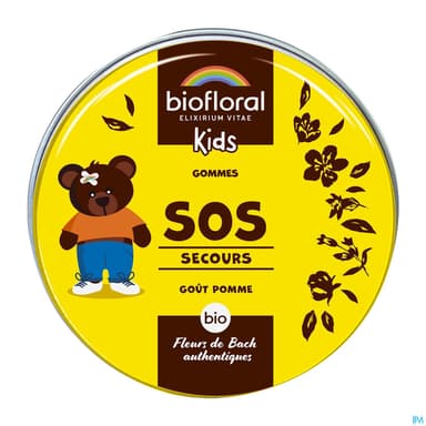Biofloral Enfants Sos Secours Gommes Bio 45g