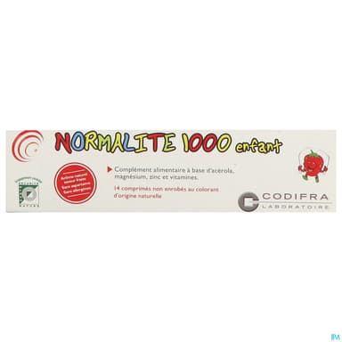 Normalite 1000 Enfant Comprime A Croquer Secable 14