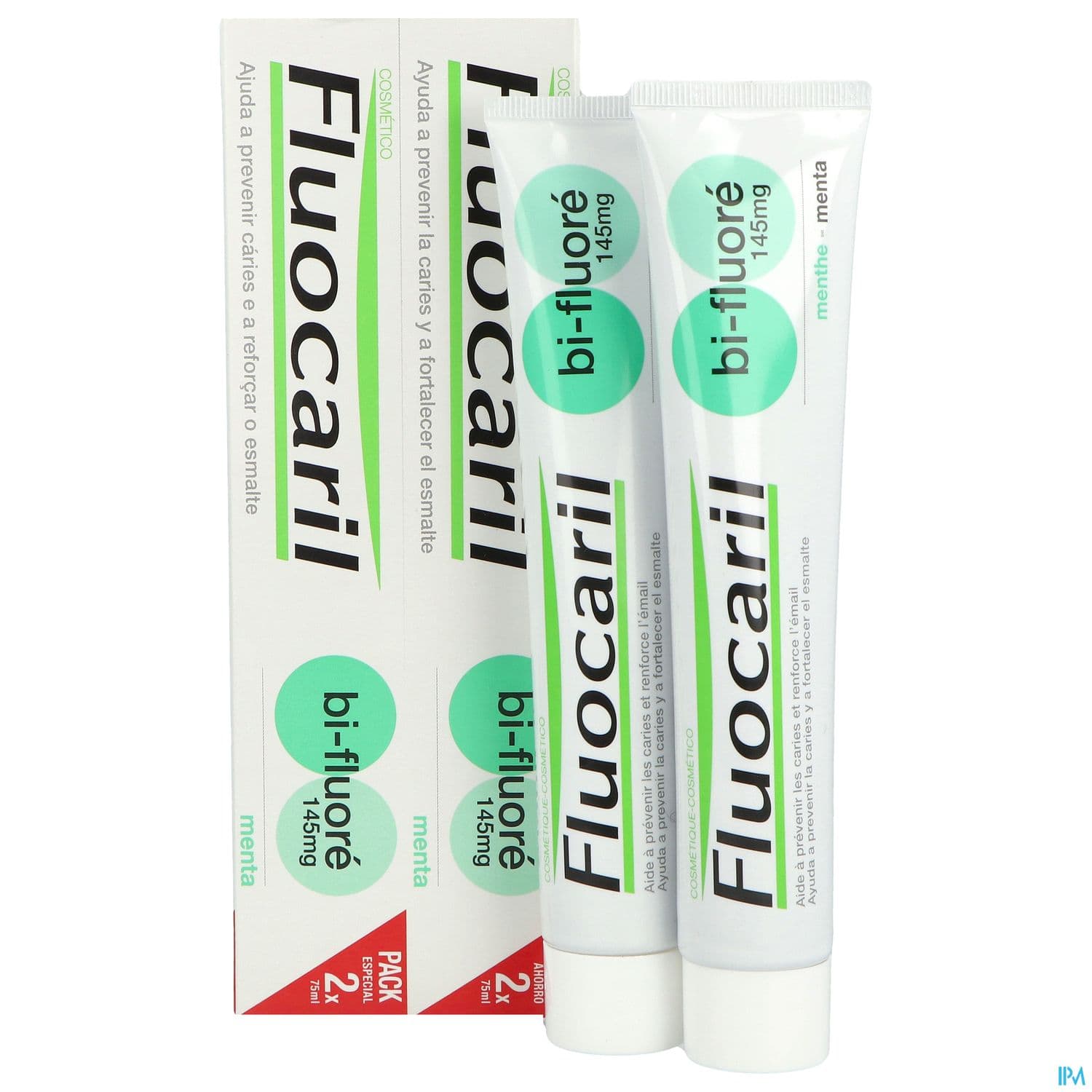 FLUOCARIL BI-FLUORE MENTHE 2X75ML