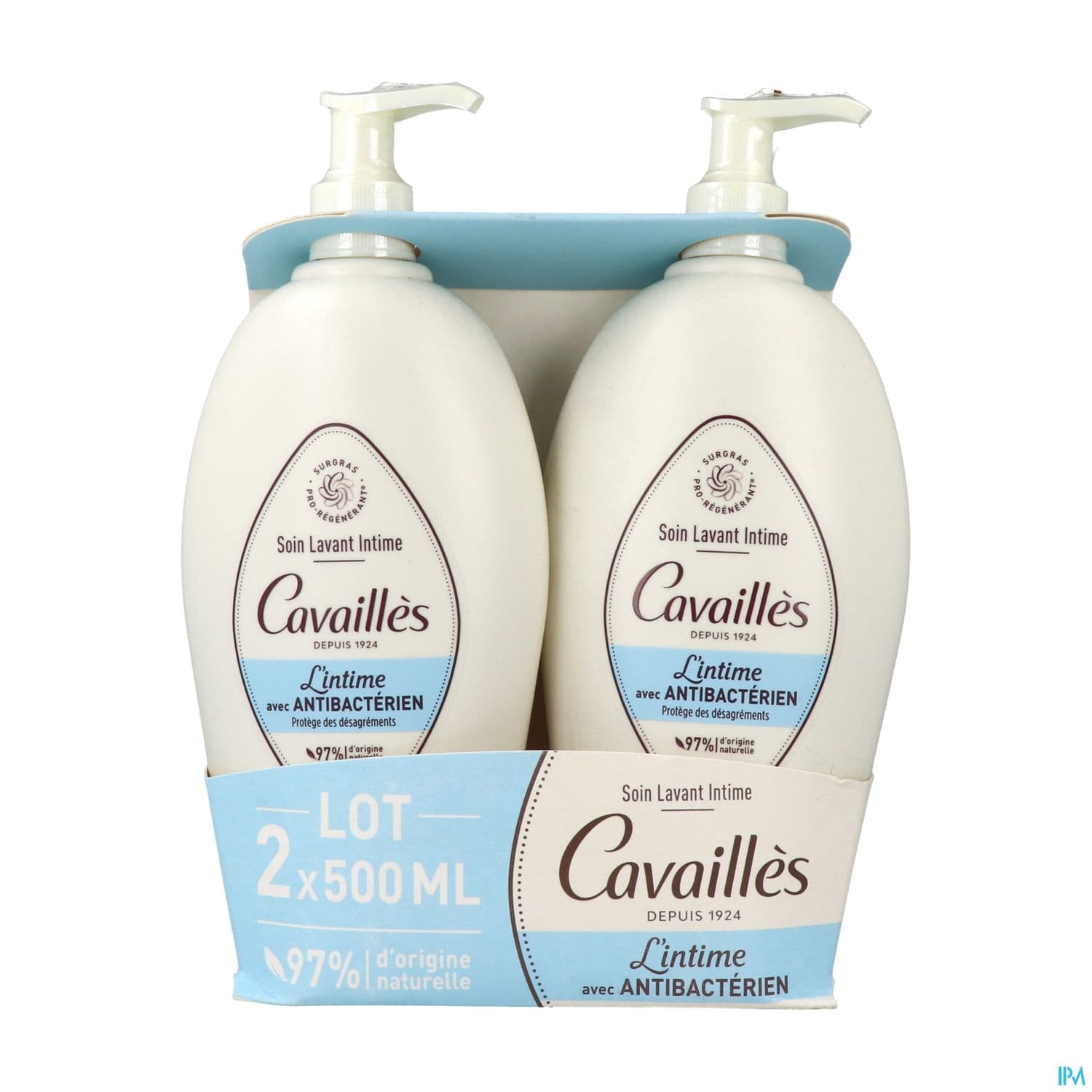 CAVAILLES LAV INT A/BACT 500MLX2