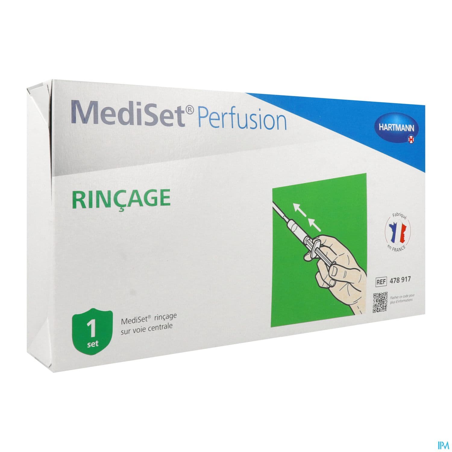 Hartmann Mediset Perfusion Set De Rincage Sur Voie Centrale