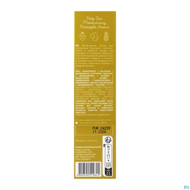 Ananas Suntan Body Oil Huile Bronzante 110ml