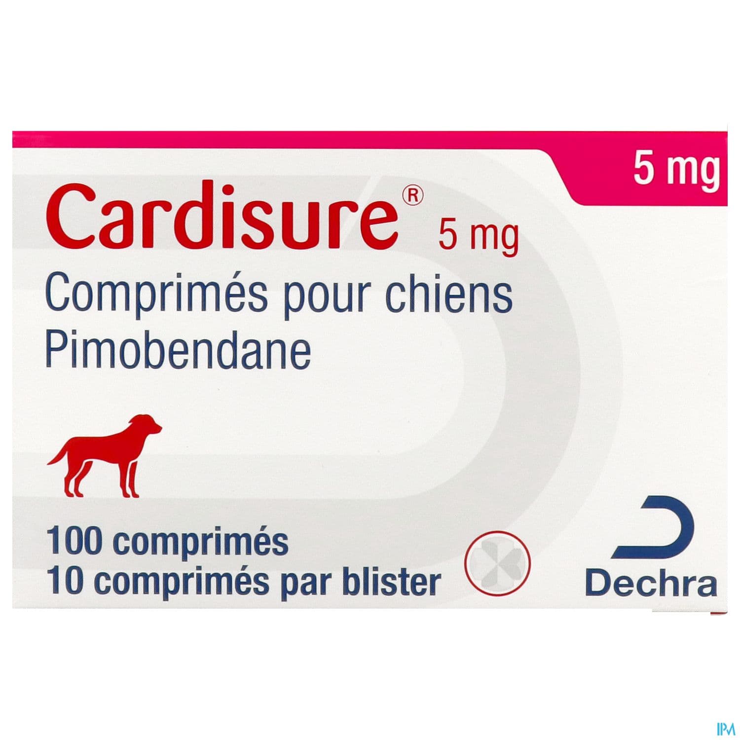 Dechra Cardisure 5mg Chien Comprime 100