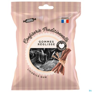 SOLEMIO GOMME REGLISSE S/SUCR 100G