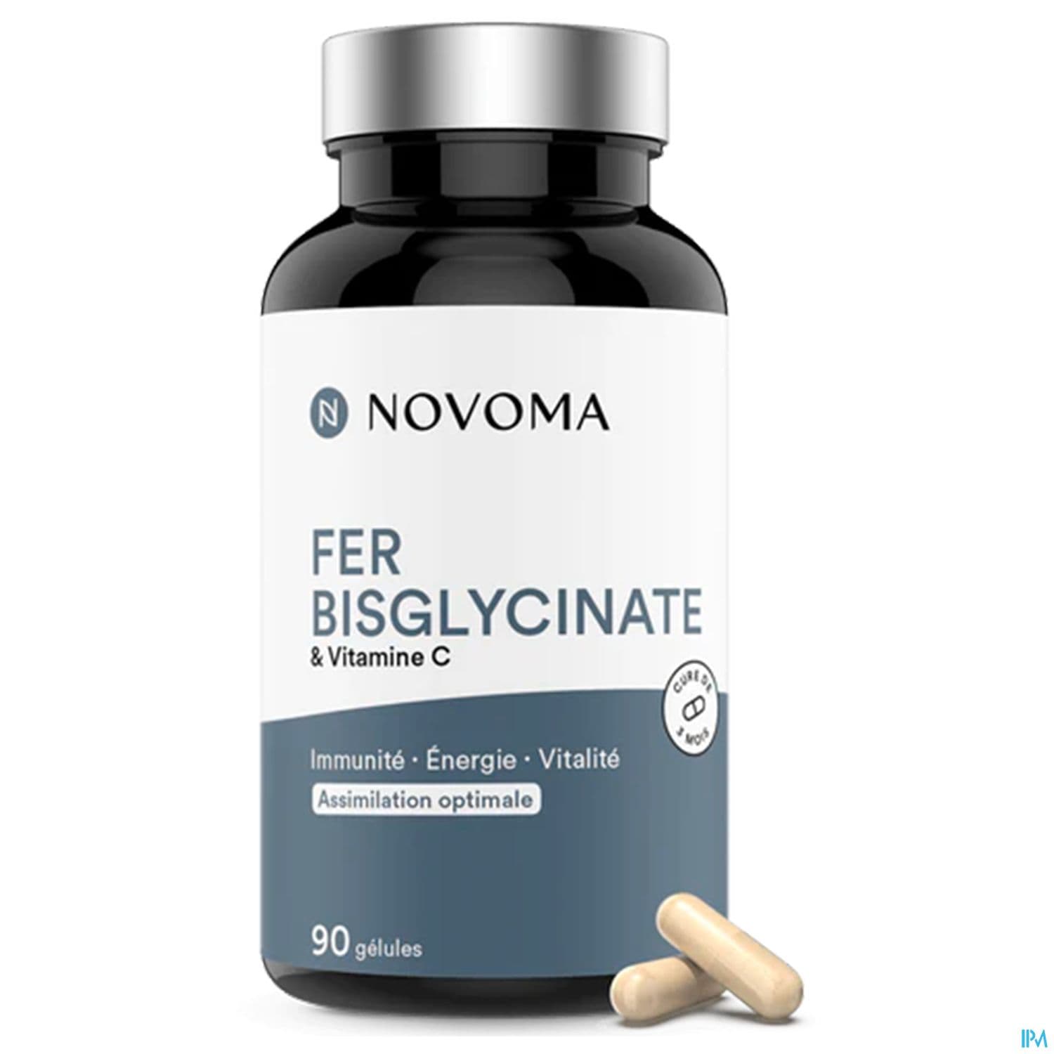 Novoma Fer Bisglycinate Ferrochel Gelule 90