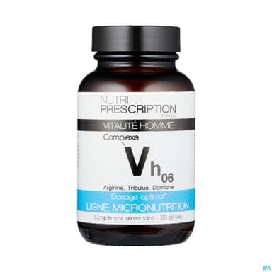 Nutriprescription Vh06 Vitalite Homme Gelule 60