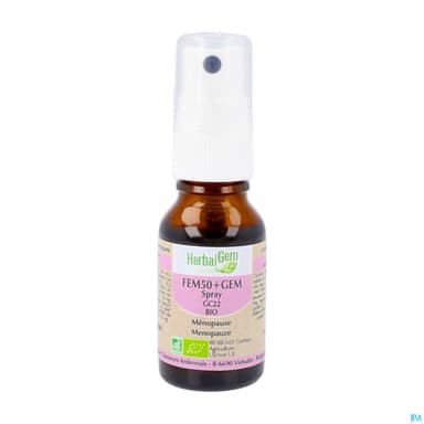 HERBALGEM FEM50+GEM BIO 15ML