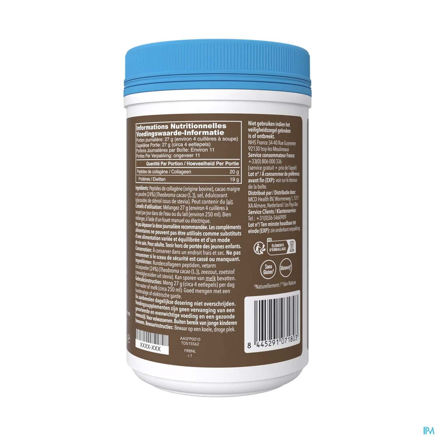 Vital Proteins Collagen Peptides Chocolat 297g