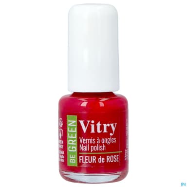 Vitry Be Green Vernis Ongles Fleur De Rose 6ml