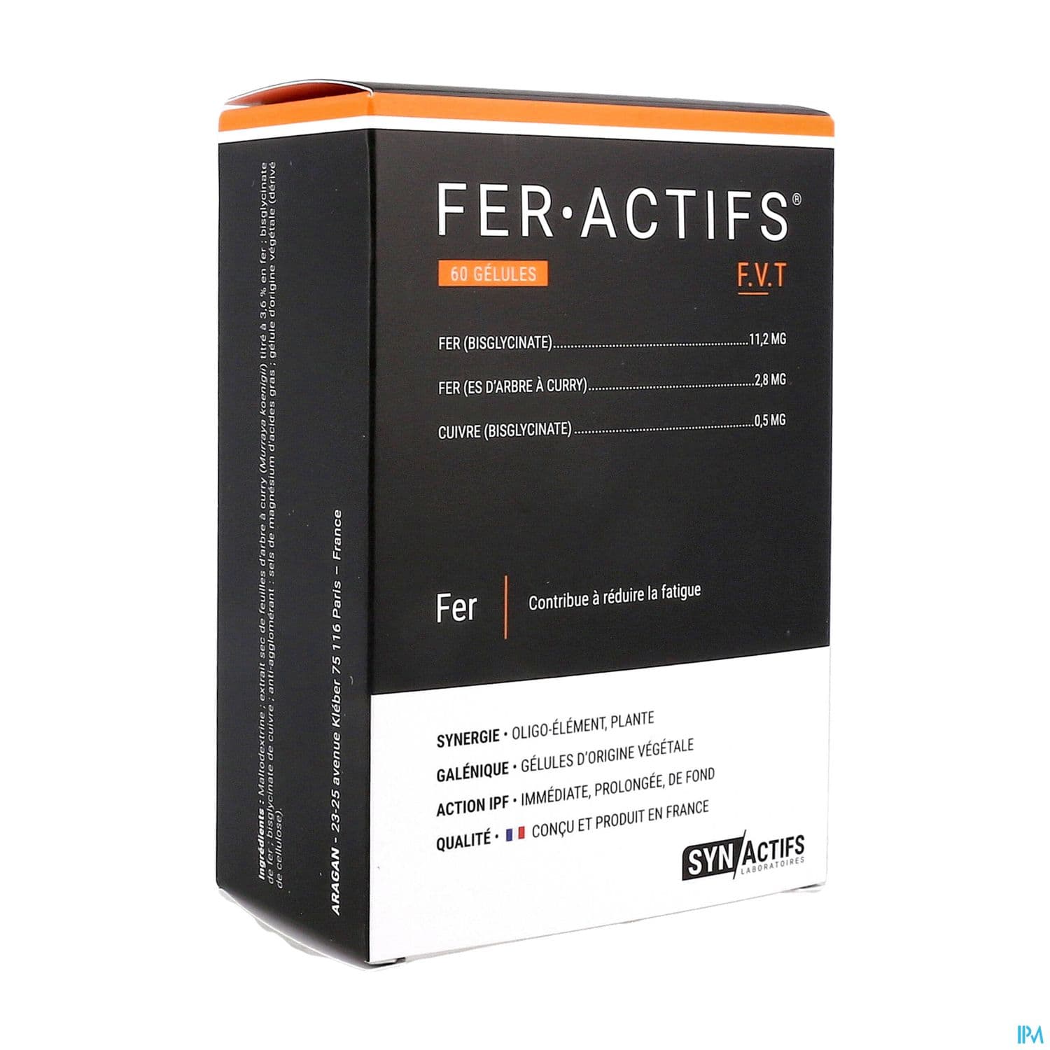 Synactifs Fer Actifs Gelule 60