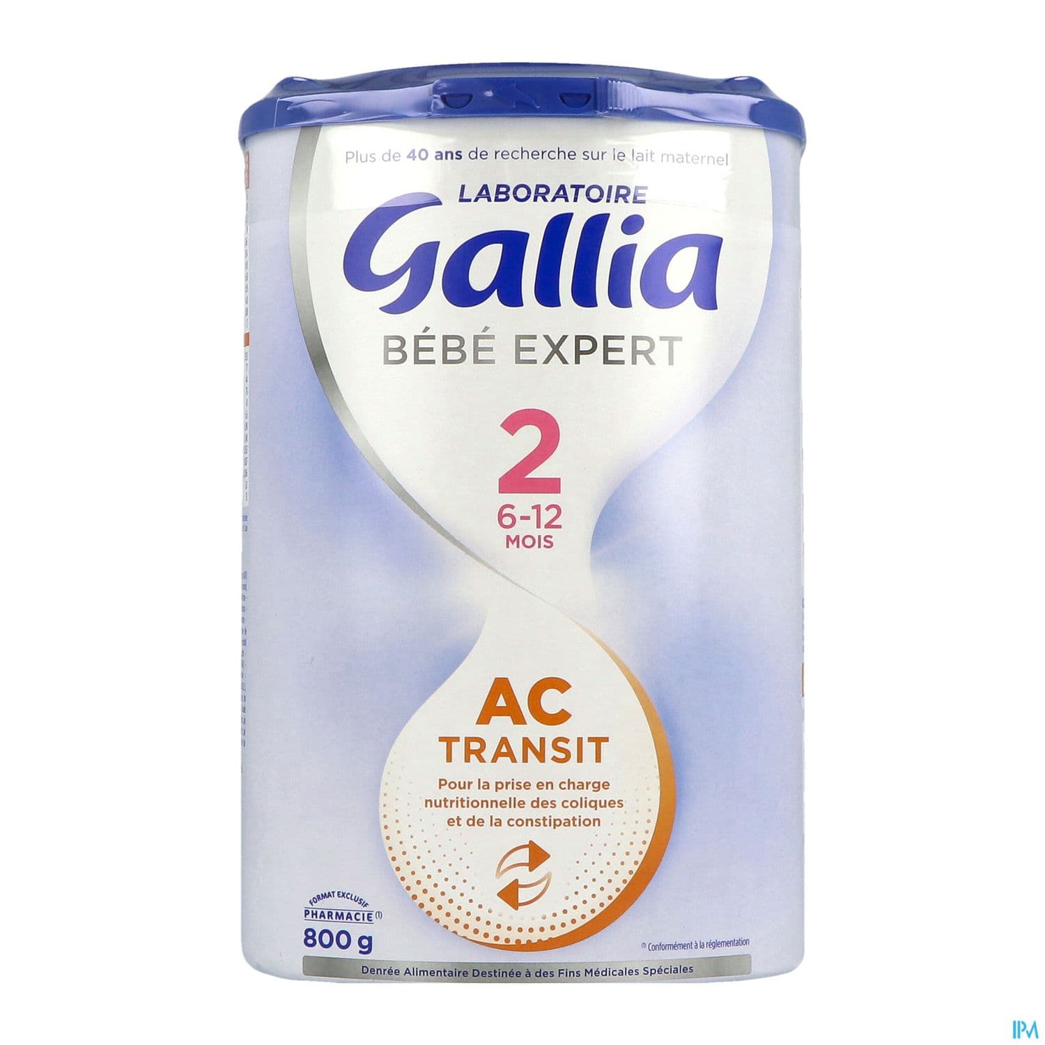 Gallia Bebe Expert Ac-transit 2eme Age 800g