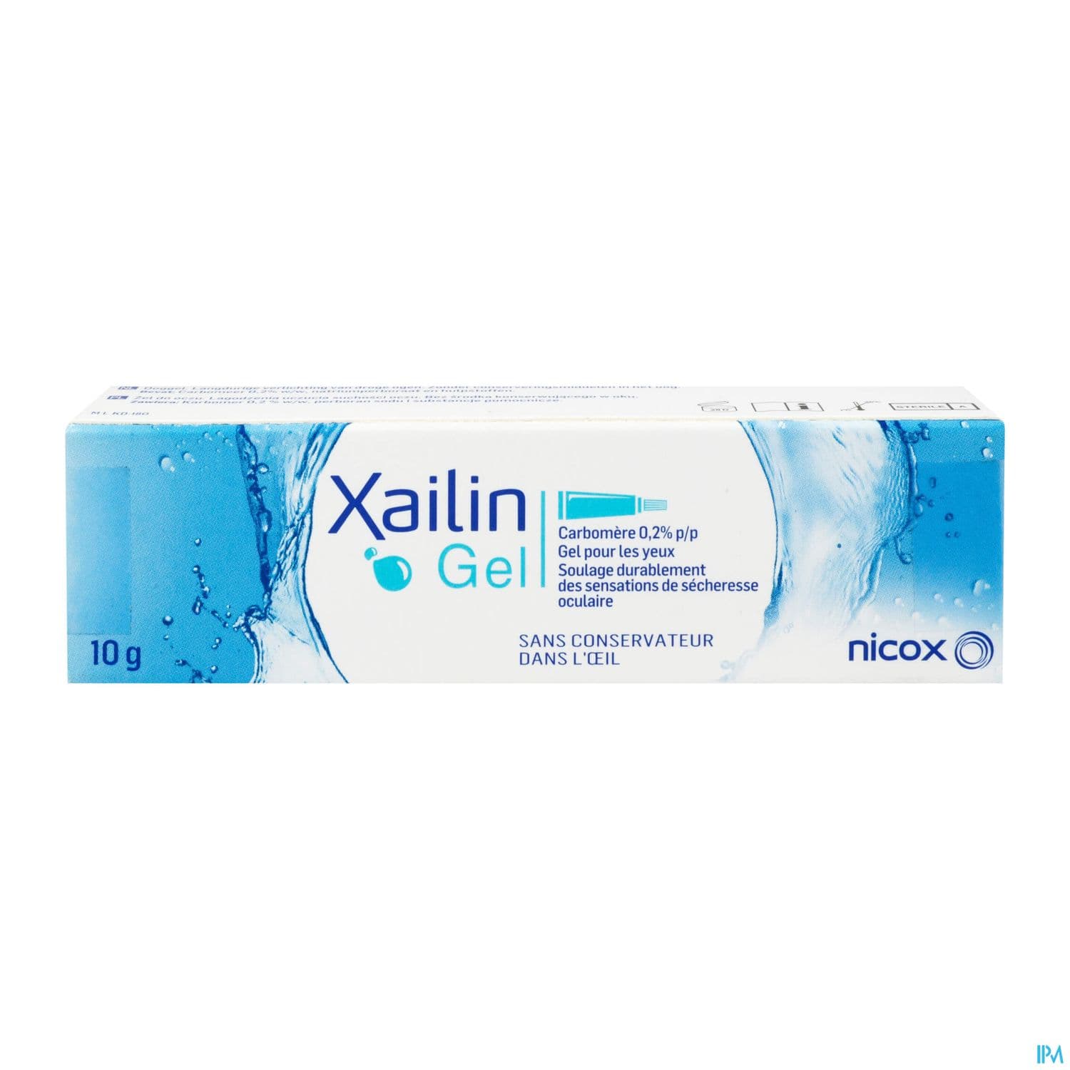 XAILIN GEL OPHTALMIQUE 10G
