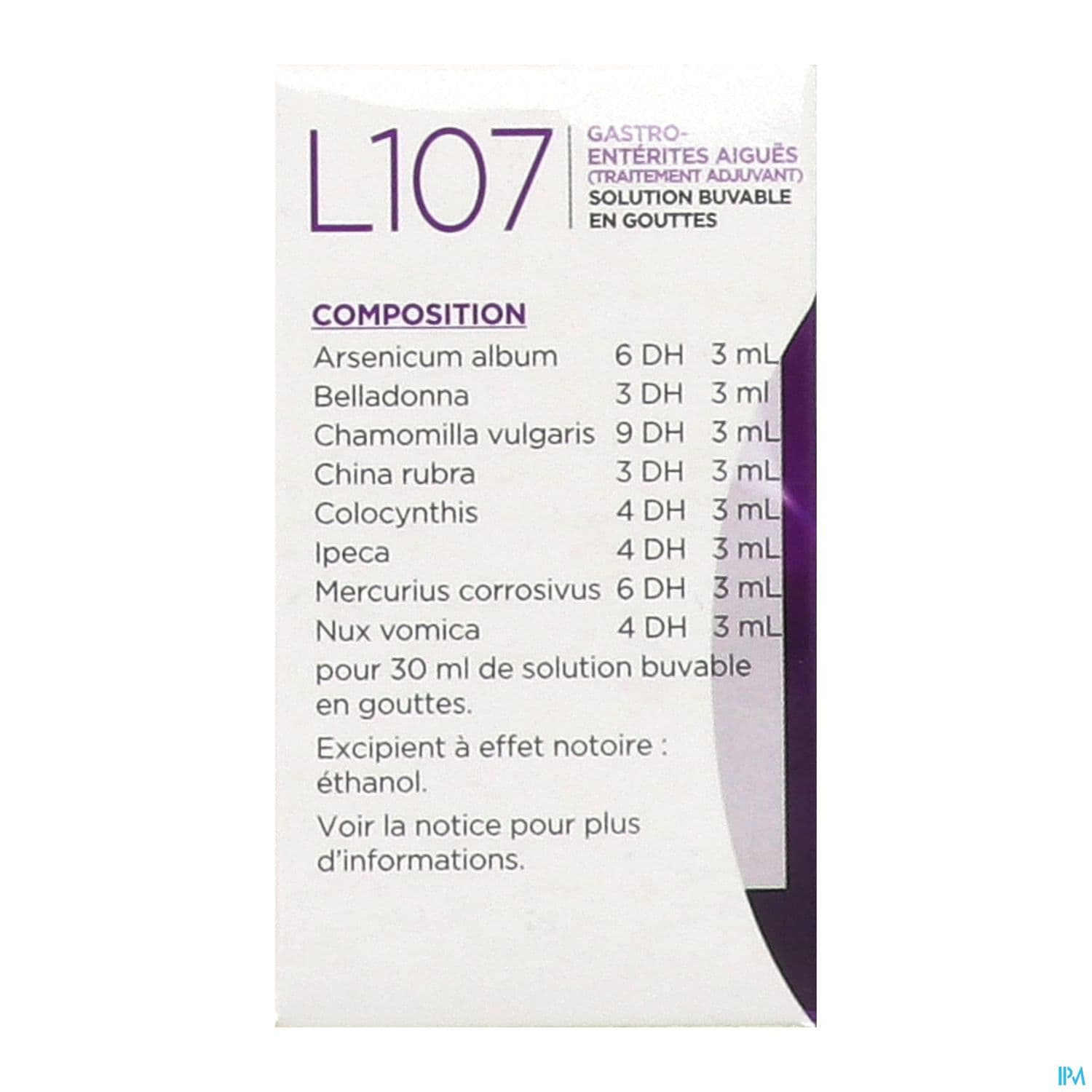 L107 LEHNING GTT 30ML